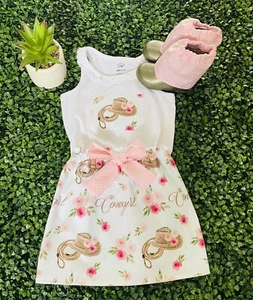 size 3 girls Cowgirl Three Piece Set - Picture 1 of 1