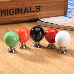Antique Door Knobs & Handles Ball Design For Cabinets Drawer Cupboards Kitchen - Picture 1 of 21