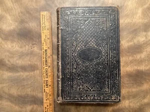 ANTIQUE Concordance to Holy Scriptures Basis of Cruden Eadie American Tract 1850 - Picture 1 of 21
