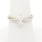 NEW GIA Natural .55 Ct D/VS2 Pear Diamond Engagement Ring in 14K SOLID Gold