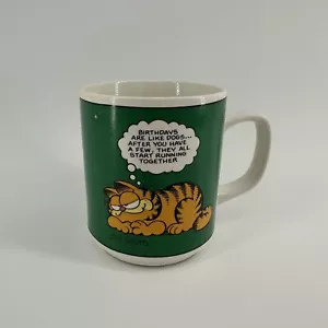 Garfield Tasse Hunde sind wie Geburtstage Kaffeetasse Enesco Jim Davis 1978 Vintage - Bild 1 von 21