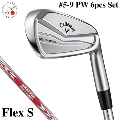 Callaway 2024 X FORGED IRON #5-9 PW 6pc Set N.S.PRO MODUS3 Tour 105 Steel Flex S - Image 1 of 4