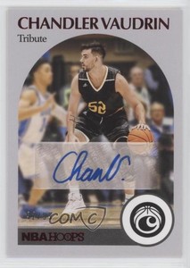 2021-22 Panini Chronicles Draft Picks Hoops Retro Red /99 Chandler Vaudrin Auto