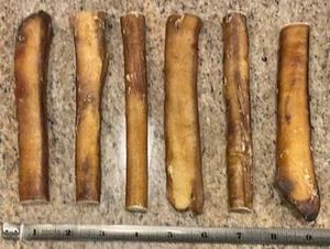 6" JUMBO Beef BULLY STICKS Dog Treats Chew 10 Count USA MADE Thick Natural - Picture 1 of 5