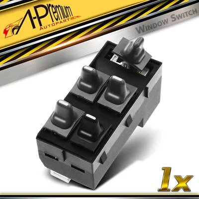 1x Power Window Switch Front Left for Pontiac Grand Am 1996-2005 L4 2.2L V6 3.1L - Image 1 of 4