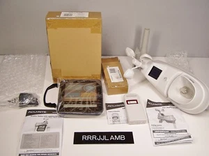 Acurite 5-in-1 WIRELESS WEATHER STATION Rain Wind Temp Humidity Baro + LIGHTNING - Picture 1 of 10