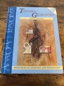 Principles of Anatomy & Physiology Tortora/Grabowski 9th Ed- W/CD - Picture 1 of 4