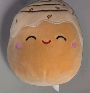 Squishmallow Chanel Canela Rollo 5" Peluche Escuadrón de Comida Marrón - Imagen 1 de 5