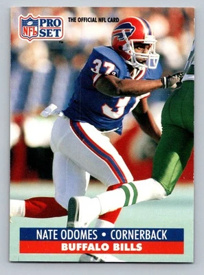 1991 Pro Set Nate Odomes #80 Buffalo Bills - Image 1 of 2