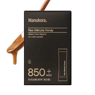 Manukora UMF 20+/MGO 850+ Raw Manuka Honey - Authentic Non-Gmo New Zealand Honey - Image 1 of 4