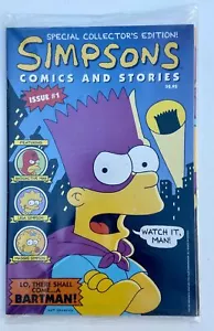 Vintage Simpsons Comics and Stories #1 Bagged with Poster - Picture 1 of 2