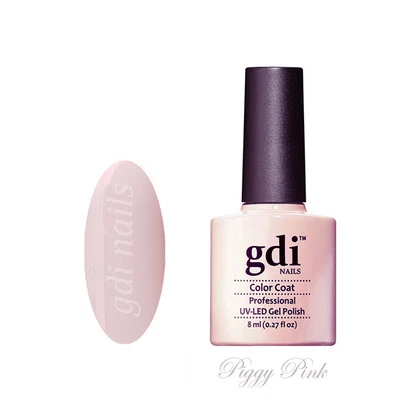gdi nails " PIGGY PINK GDIFF035 " Pink Shade UV/LED Soak Off Nail Gel Polish  - Image 1 of 4