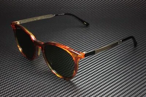 GUCCI GG0830SK 003 Havana Shiny Green Round Oval Panthos 54 mm Men's Sunglasses - Picture 1 of 6