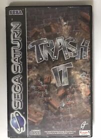 Trash It Sega Saturn PAL Complete