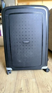 Samsonite S'Cure Spinner - Medium Suitcase 69/25 - Black - Please READ - Picture 1 of 17