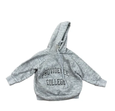 Linda sudadera con capucha vintage Champion bebé 12 MOS Providence College años 90 gris Foto 1 de 4