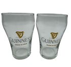 Set of 2 Guinness Beer Tasting Pub Glasses 7 oz. Sampler St. Patricks Day Irish