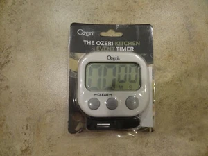The Ozeri Kitchen & Event Timer KT1-W Countdown Large LCD Screen Digital  - Picture 1 of 2