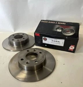 2x NK 203906 brake discs set Ø 238mm front for RENAULT Twingo, Rapid, Super 5 - Picture 1 of 6