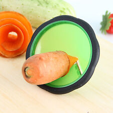 Melon Fruit Slicer Sharp Quick Cutting Carrot Cucumber Spiral Slicer Kitchen
