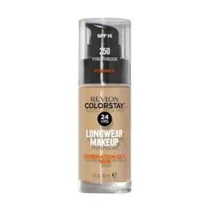 Revlon ColorStay Longwear Makeup Combination/Oily 30ml - 250 FRESH BEIGE - Picture 1 of 2