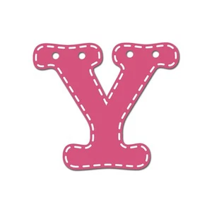 CoCaLo Mix & Match Pink Hanging Letter, Y - Picture 1 of 2
