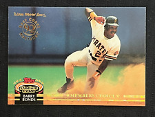 1992 Topps Stadium Club #604 East Coast National Barry Bonds Pittsburgh Pirates