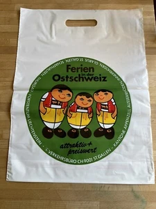 Vintage Vacation In Eastern Switzerland Duty Free Plastic Bag - Picture 1 of 4