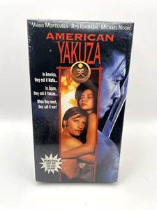 VTG American Yakuza (1993) VHS Rare Sealed Promo Screener Viggo Mortensen - Picture 1 of 2