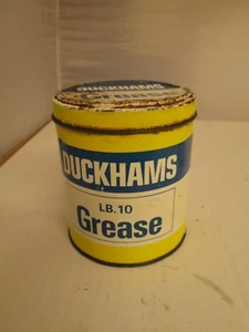 Aceite de motor de hojalata grasa Duckhams. Carcasa. Esso.BP. garaje. - Imagen 1 de 2