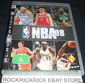 PLAYSTATION 3 GAME NBA 08 INCLUDES MANUAL PAL - Picture 1 of 3