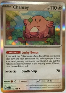 Chansey 113/165 English - Scarlet & Violet 151 Holo - Picture 1 of 1