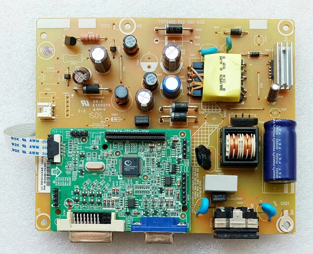 715G6460-P02-000-001C inverter board / power supply board for AOC e2476vw6 I2276 - Image 1 of 1