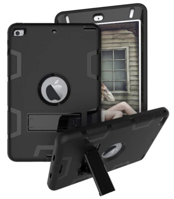 Funda rígida resistente a prueba de golpes con soporte para iPad 9ª 8ª 7ª generación 10.2 Foto 1 de 4