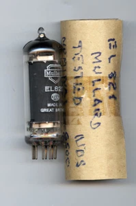 EL821 - MULLARD -   VALVULA  ( ELECTRONIC TUBE )   PENTODO  ( NOS ) TESTED - Bild 1 von 1