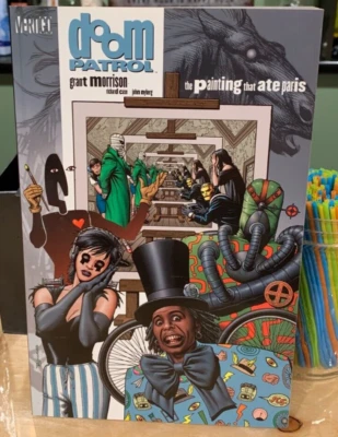 Vertigo Doom Patrol La Pintura Que Se Comió Partes Novela Gráfica Tapa Blanda 1ª Pt Foto 1 de 2