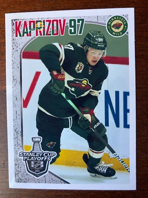 2021 Bullet Stanley Cup Playoffs Kirill Kaprizov Team Russia Rookie RC 16/20 - Image 1 of 2
