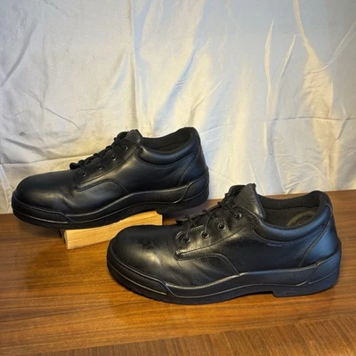 Vintage Red Wing 110 Black Leather Kick Toe Oxford Work Shoes Men’s 13 D USA - Image 1 of 4