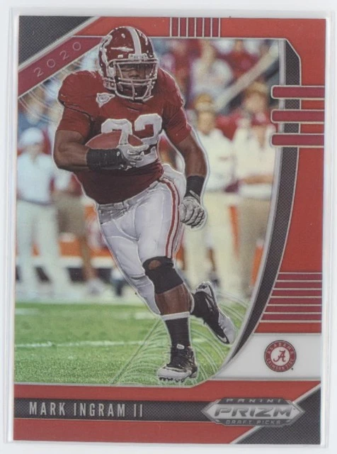 2020 Mark Ingram II Panini Prizm Draft Picks Red Prizm         #67 (21C1603) - Image 1 of 1
