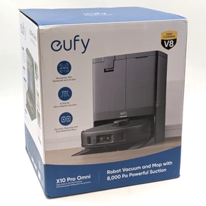 Eufy X10 Pro Omni Robot Aspirador y Fregona con 8.000Pa Potente Succión - Imagen 1 de 18