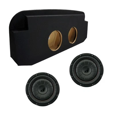 Caja de altavoces sub Kicker Cvt10 personalizada Chevy Avalanche 02-09 doble 10" Foto 1 de 4