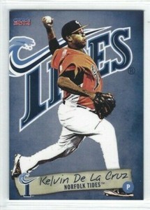 2014 Norfolk Tides (Triple-A Baltimore Orioles) Kelvin De La Cruz