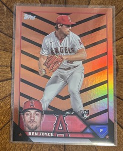 2023 Topps Update Ben Joyce RC #US195 Orange Black Parallel