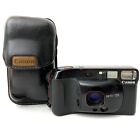 VTG Canon Sure Shot Supreme 35mm Point & Shoot Film Camera With Case - TESTED
