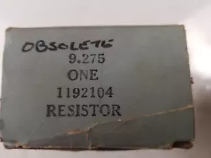 OEM GM 1192104 Blower Motor Resistor, Buick 1959 All Models W/ A.C. - Picture 1 of 4