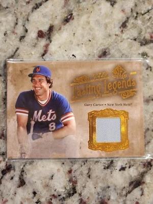 Parche de Gary Carter Lasting Legends 2005 Upper Deck SP Legendary #LL-GC Foto 1 de 2