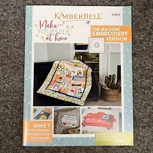KimberBell Hazte En Casa Nueva Máquina Bordado CD Edredones y Decoración KD805 - Imagen 1 de 8