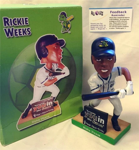 2008 BELOIT SNAPPERS RICKIE WEEKS SGA BOBBLEHEAD ~ NIB Cover
