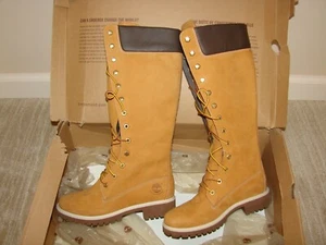 Timberland 14 Zoll Premium Stiefel wasserdicht Damenstiefel Weizen 3752R Größe 6 - Bild 1 von 8
