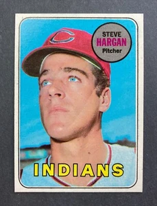 1969 Topps #348 Steve Hargan (Cleveland Indians) - Picture 1 of 2